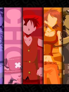 Anime One Piece Hd Wallpaper In 240x3 Resolution