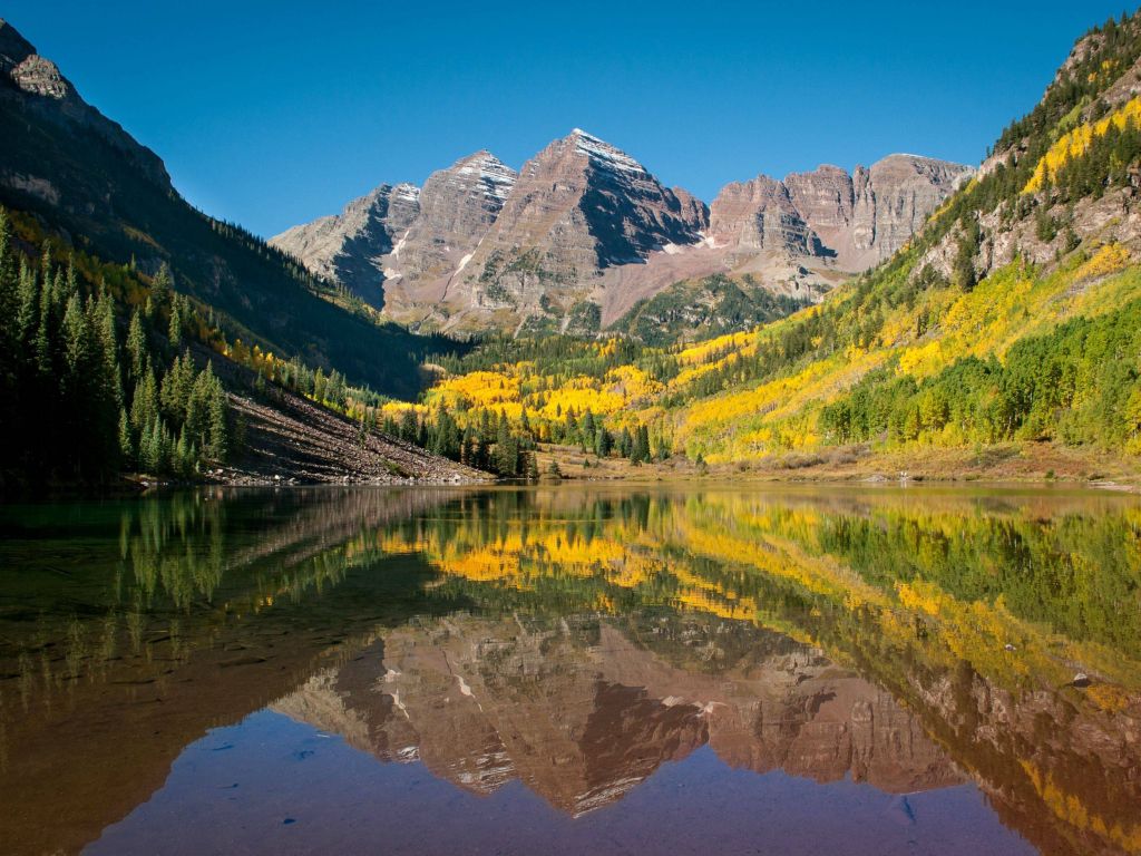 Another Fall Picture From Maroon Bells Colorado wallpaper
