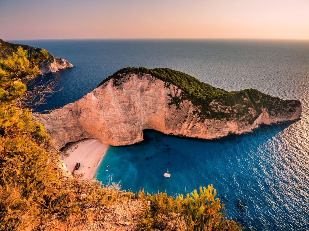 Another Picture of Navagio Beach in Zakynthos Greece wallpaper