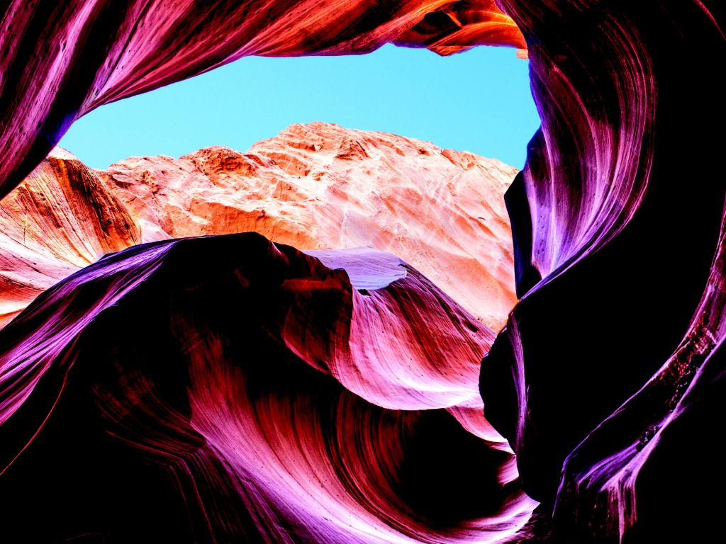 Antelope Canyon Swirl wallpaper
