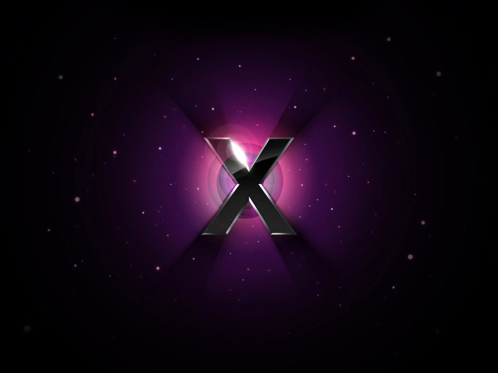 Apple Dark OS X wallpaper