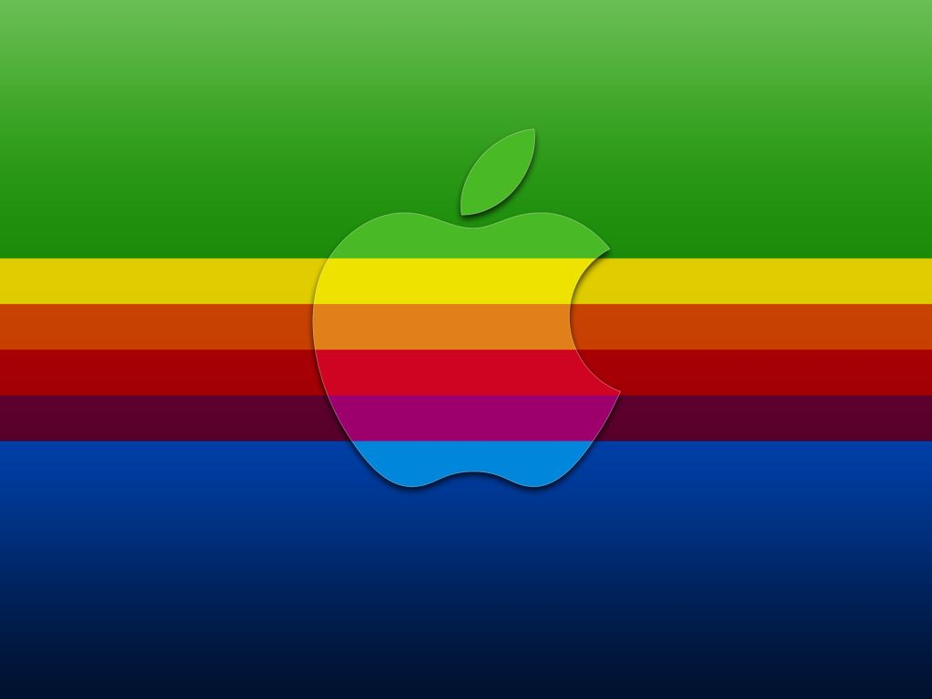 Apple in Colors wallpaper