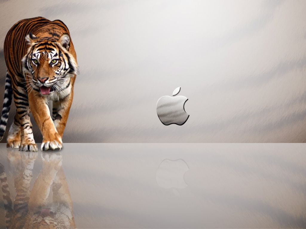 Apple MAC Tiger wallpaper