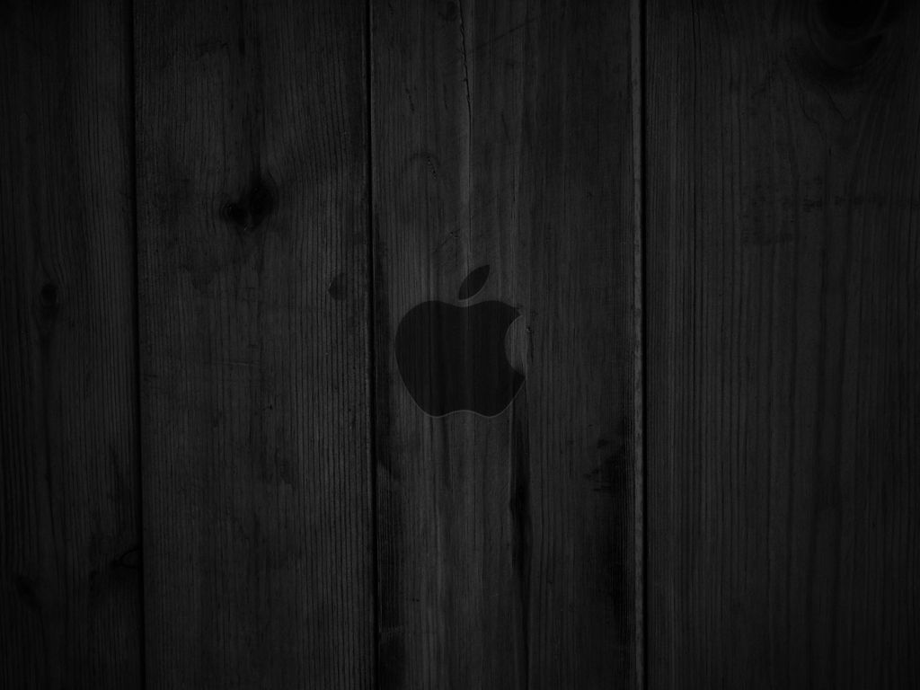 Apple Wood Dark High Resolution wallpaper