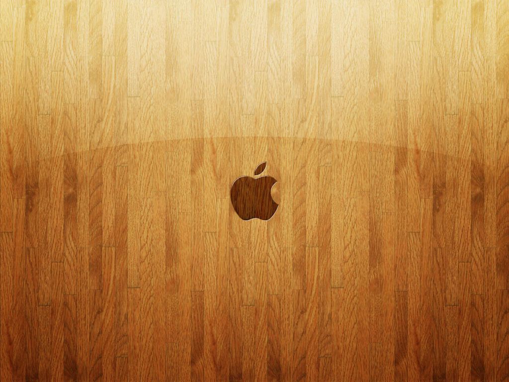 Apple Wooden Glass wallpaper
