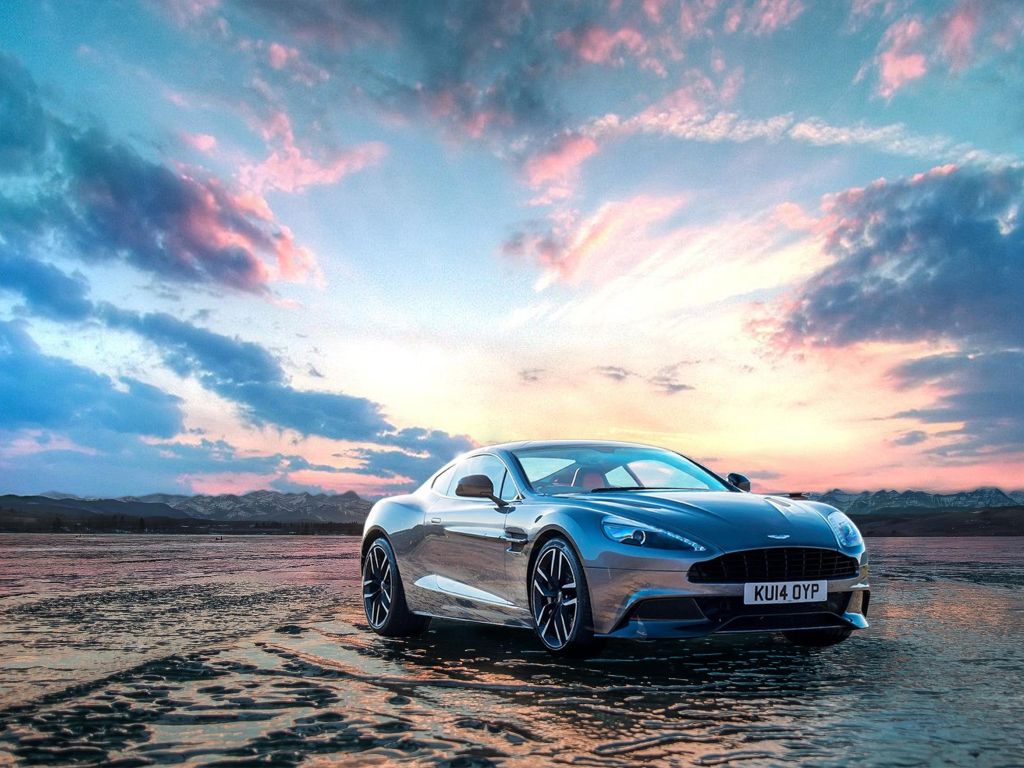 Aston Martin Car Ad wallpaper