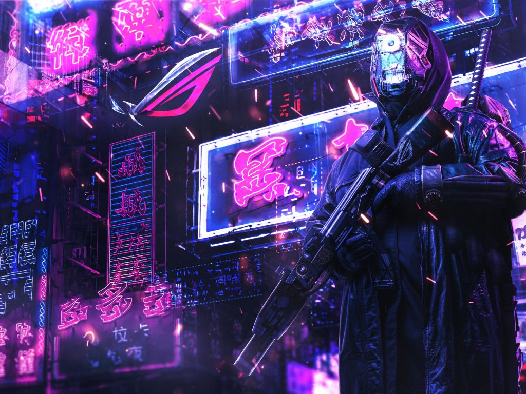 ASUS Cyberpunk wallpaper