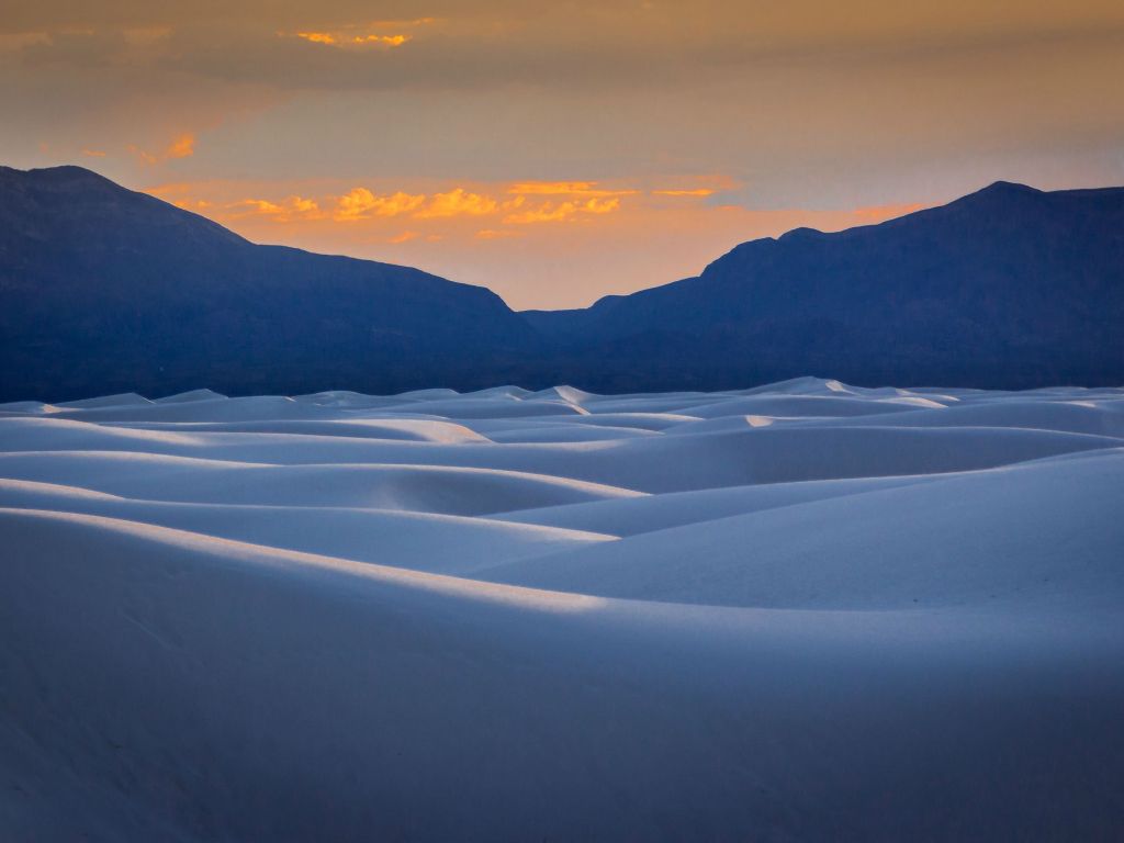 White Sands National Monument New Mexico USA wallpaper