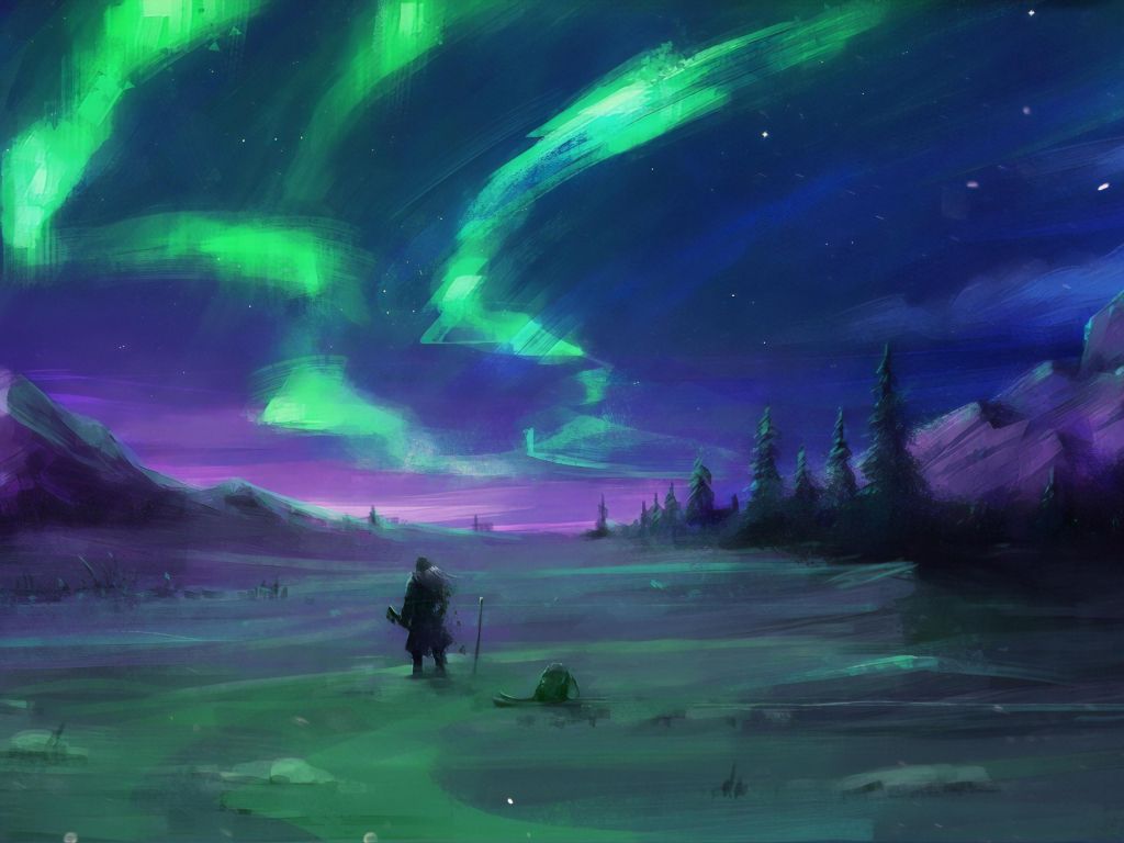 Aurora Borealis Sky wallpaper