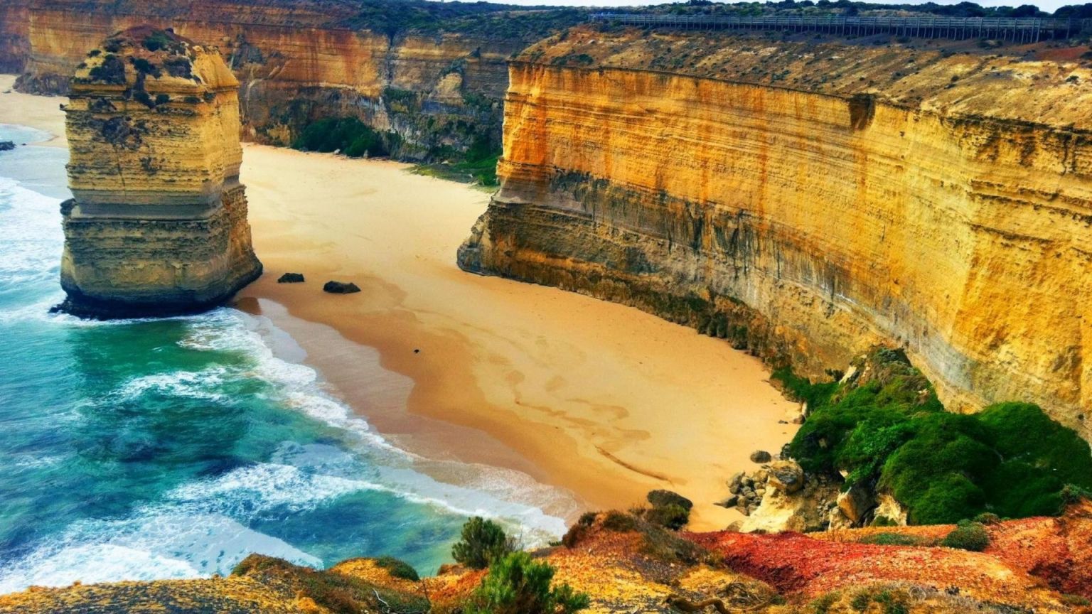 Australia Beach wallpaper in 1536x864 resolution