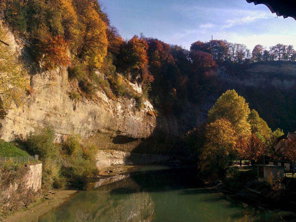Autumn is Coming to Fribourg in Switzerland wallpaper