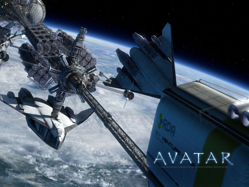 Avatar Movie Space Ships wallpaper