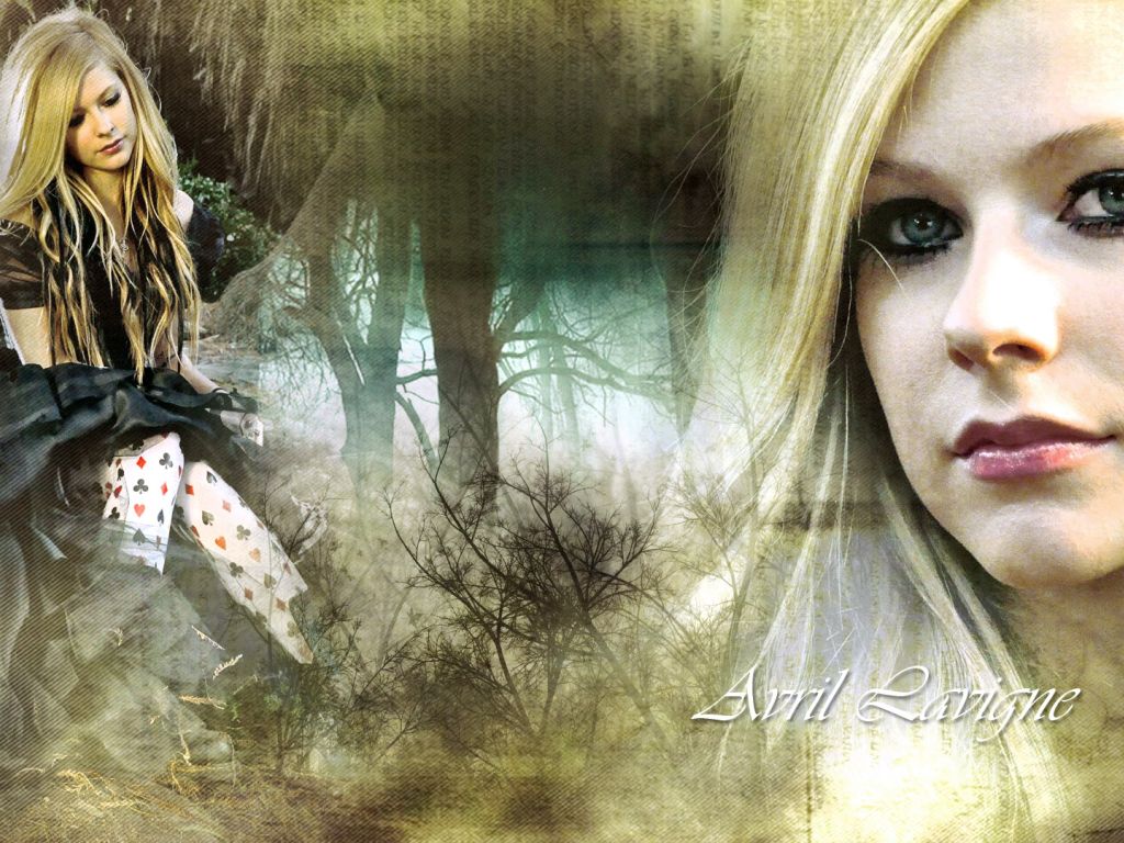 Avril Lavigne Wallpaper Nature Background Forest Media wallpaper