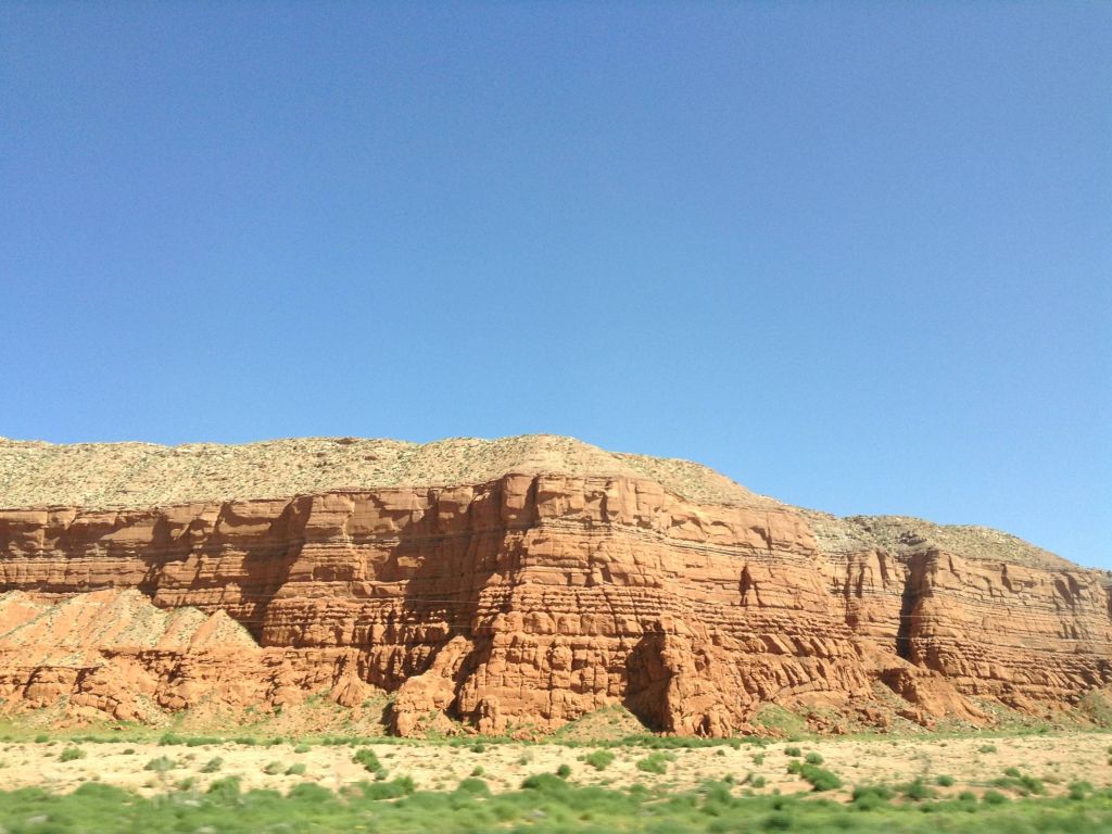 Baby Rocks Mesa Near Kayenta Arizona wallpaper