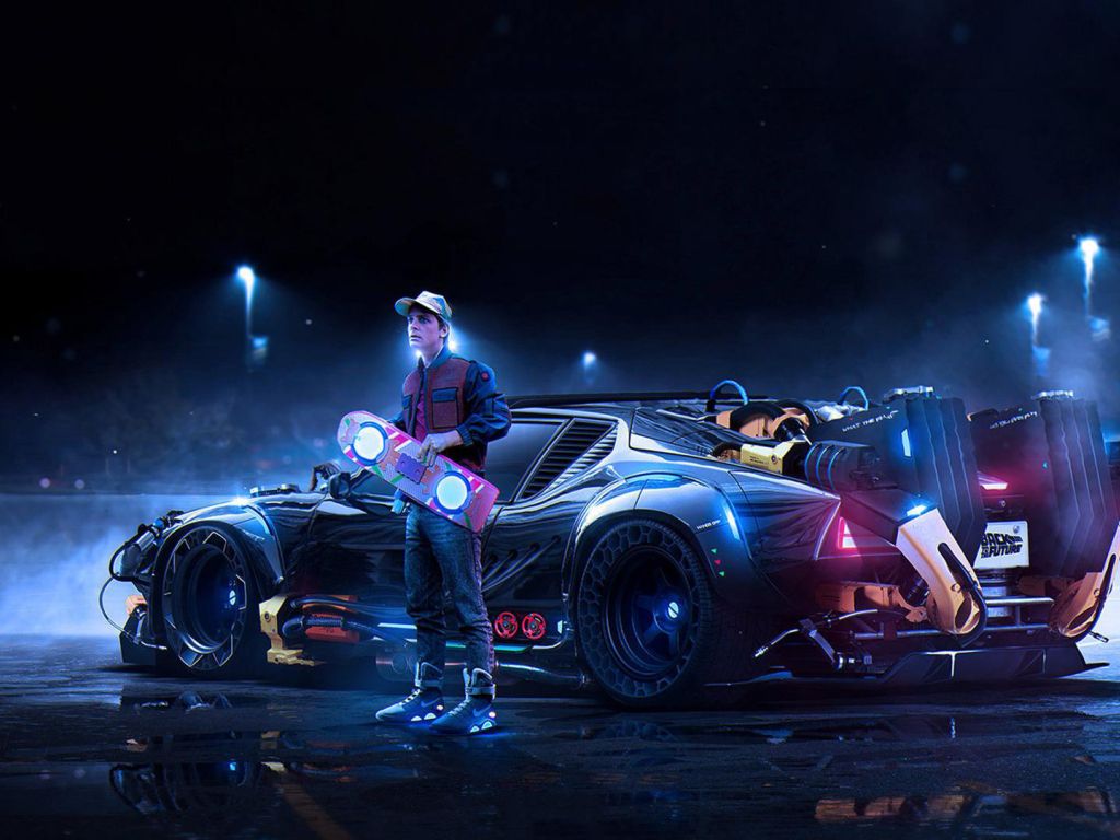 Back to the Future Concept 23073 wallpaper in 1024x768 resolution