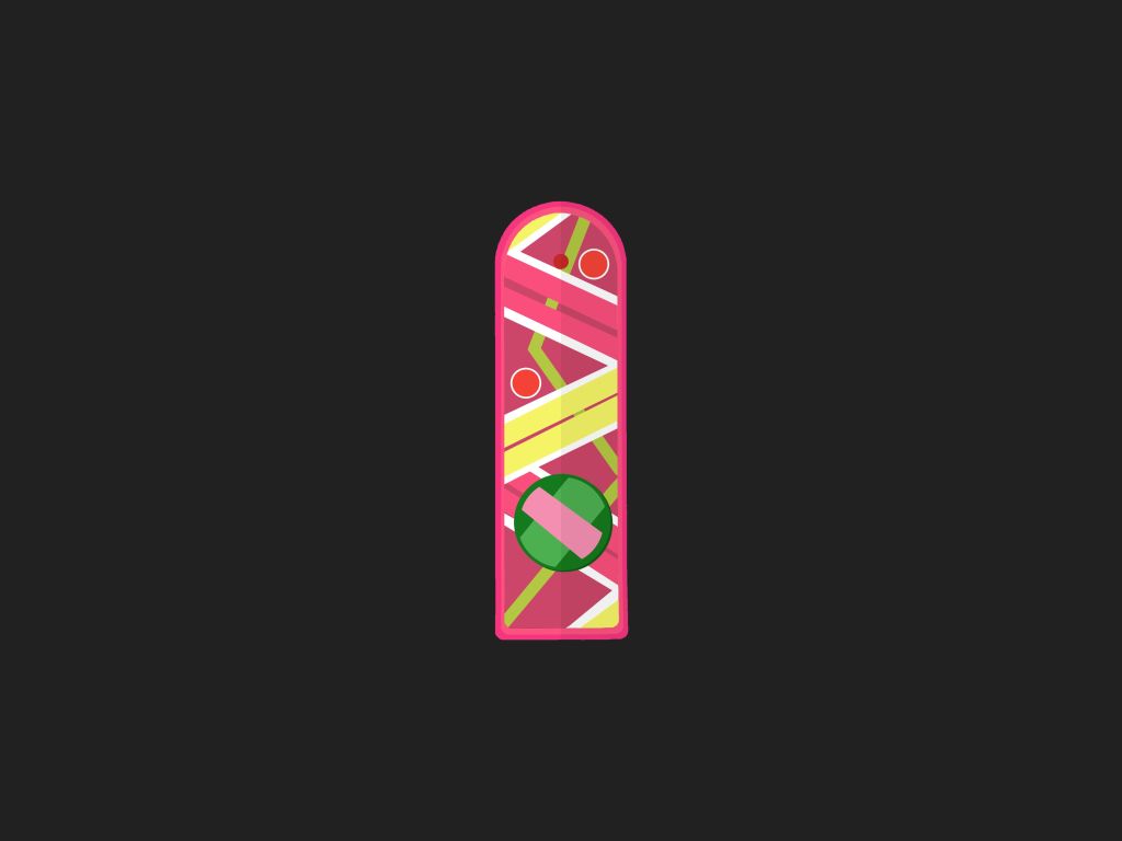 Back To The Future IIs Hoverboard wallpaper