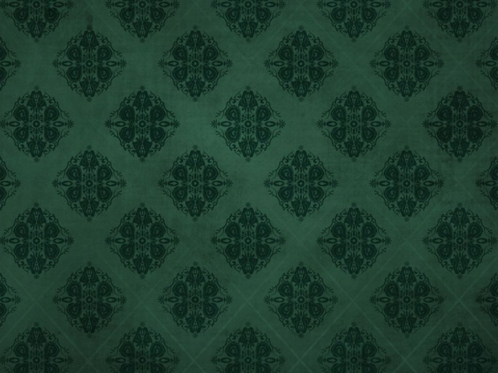 Background Damask Green S wallpaper