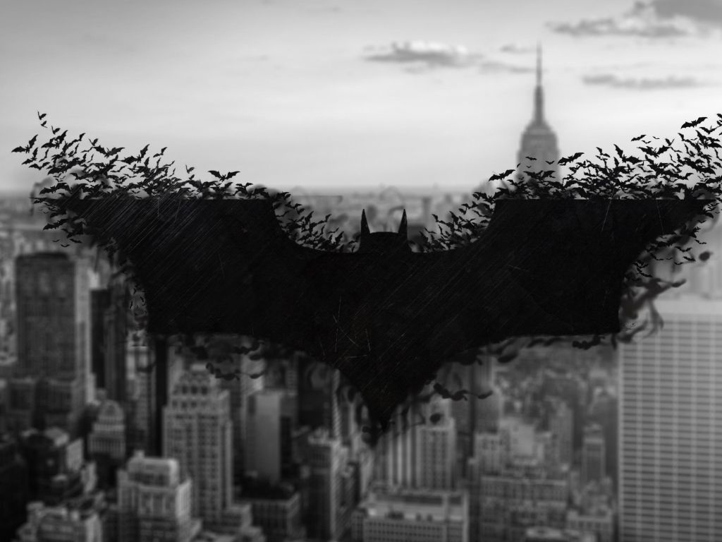 Batman in New York wallpaper