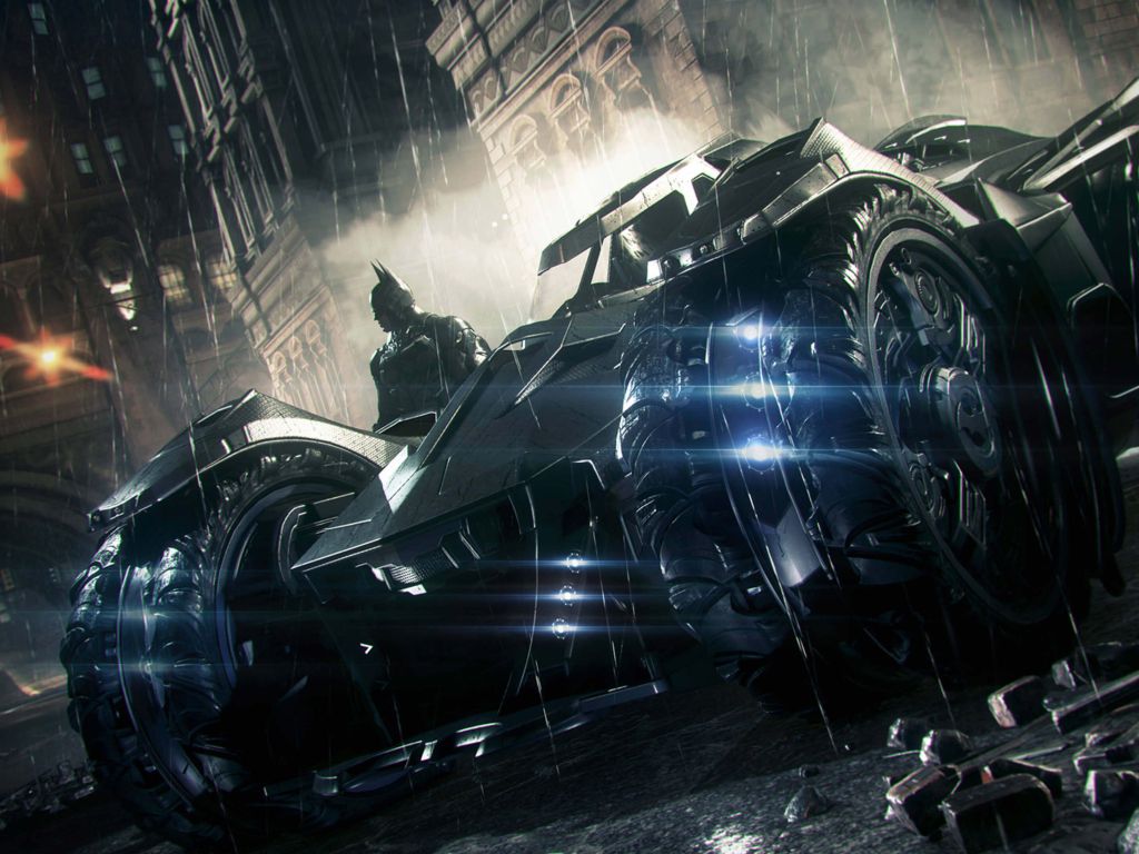 Batmobile - Batman Arkham Knight wallpaper