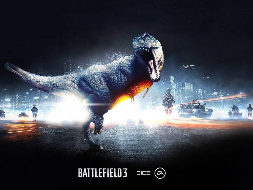 Battlefield Dinosaur Mode wallpaper