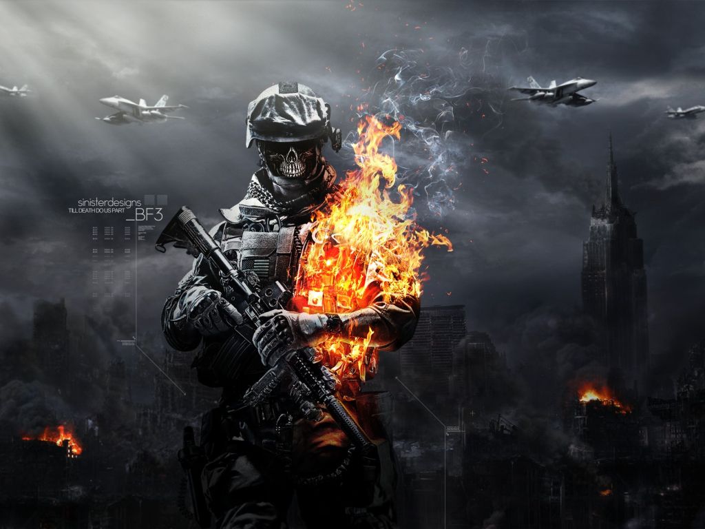 Battlefield Zombie Mode wallpaper