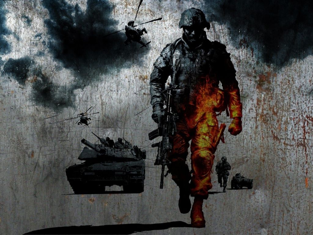 Battlefield Soldier Graphics wallpaper