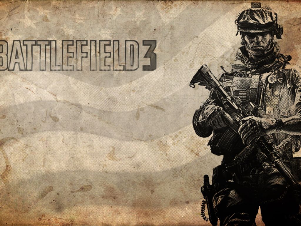 Battlefield Us Flag Background wallpaper