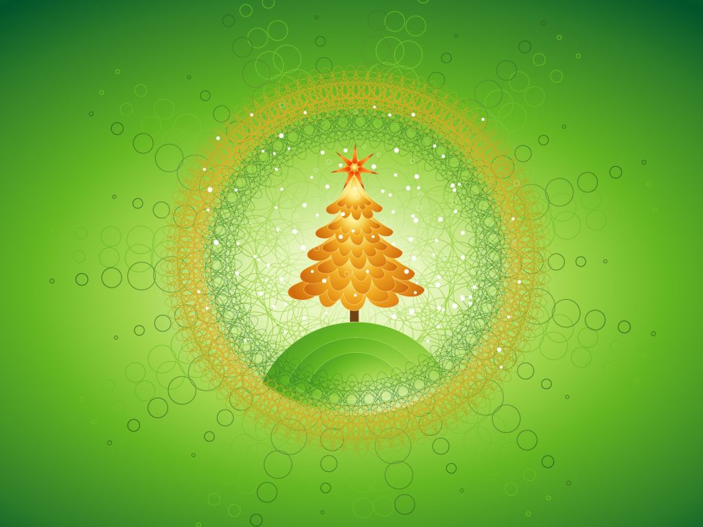 Beautiful Christmas Tree Design wallpaper