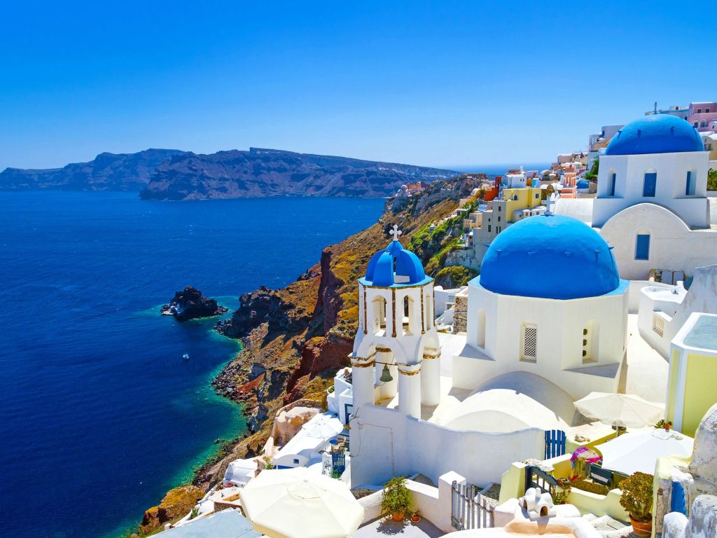 Beautiful Greece Ultra HD wallpaper