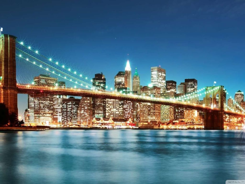 Beautiful Lights in New York wallpaper