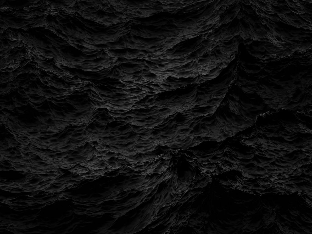 Black Ocean wallpaper in 1024x768 resolution