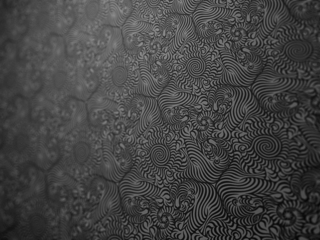 Black Pattern wallpaper in 1024x768 resolution