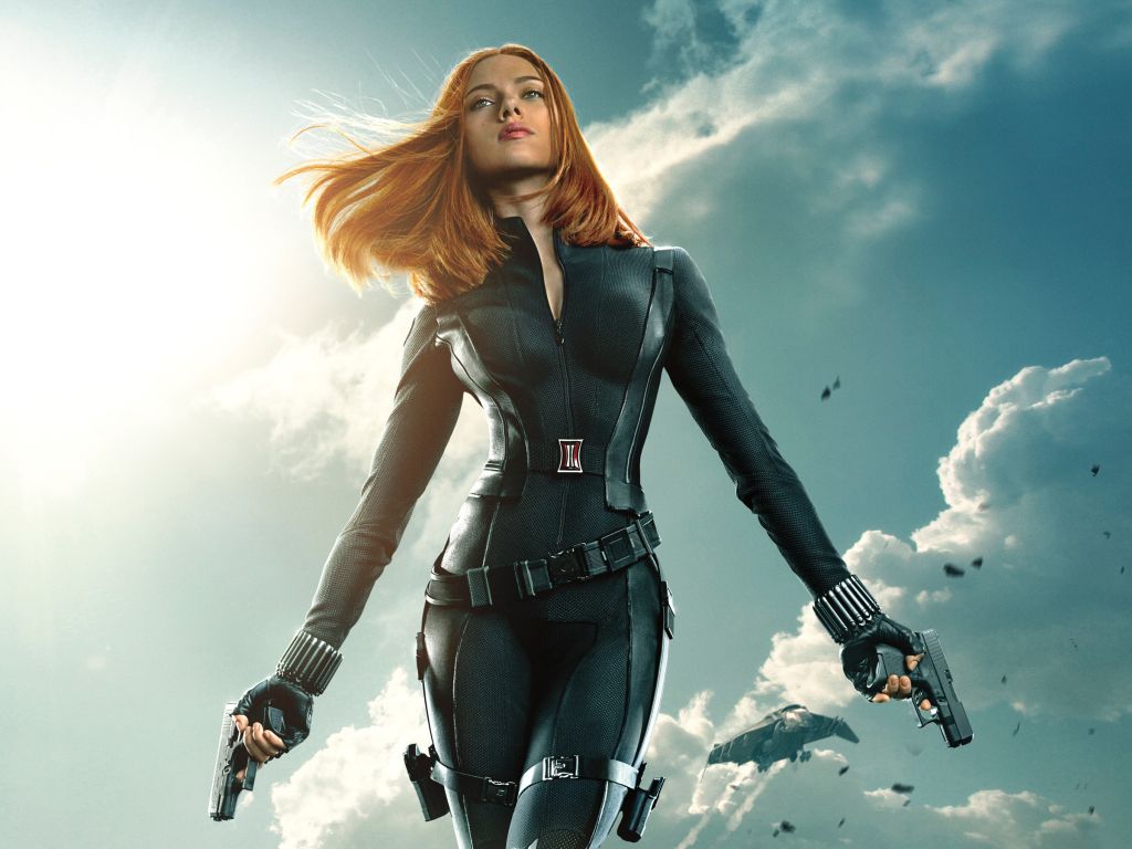 Black Widow Captain America The Winter Soldier wallpaper