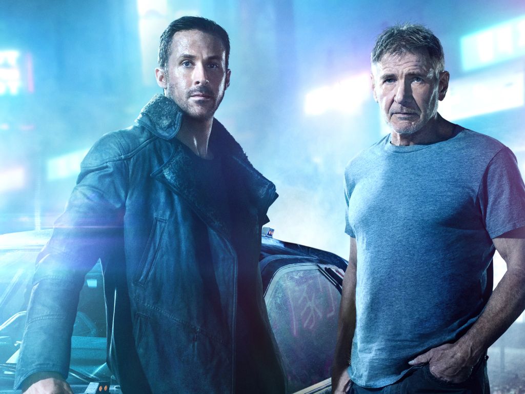 Blade Runner Ryan Gosling Harrison Ford wallpaper