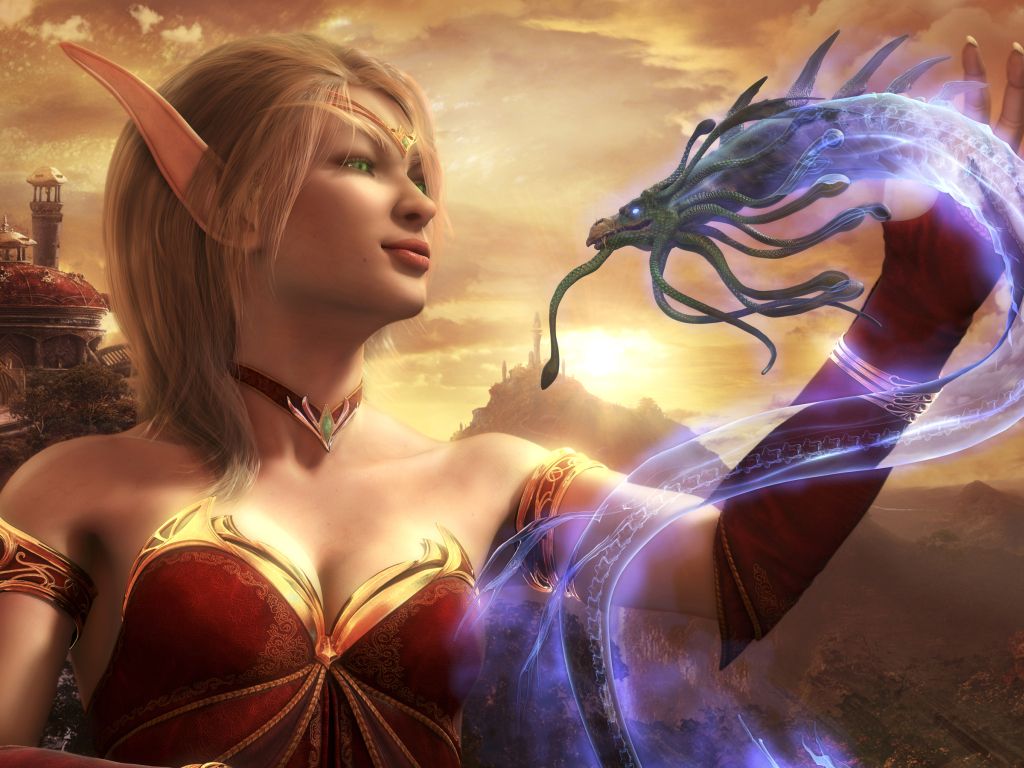 Blood Elf World Of Warcraft wallpaper