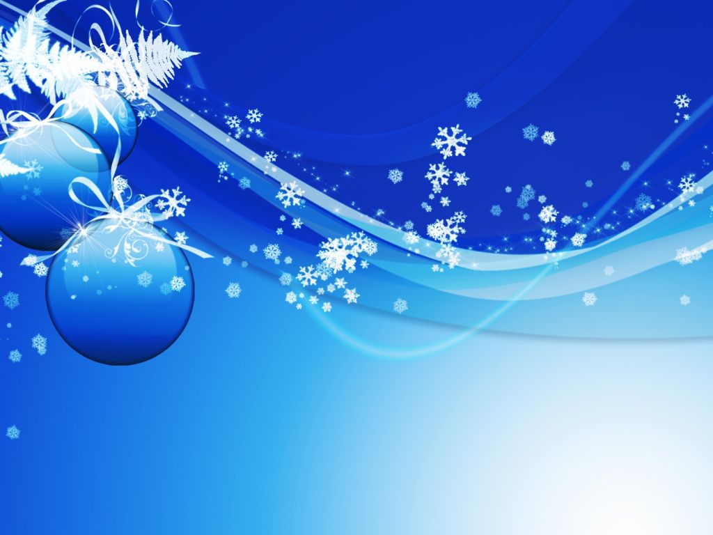 Blue Christmas wallpaper