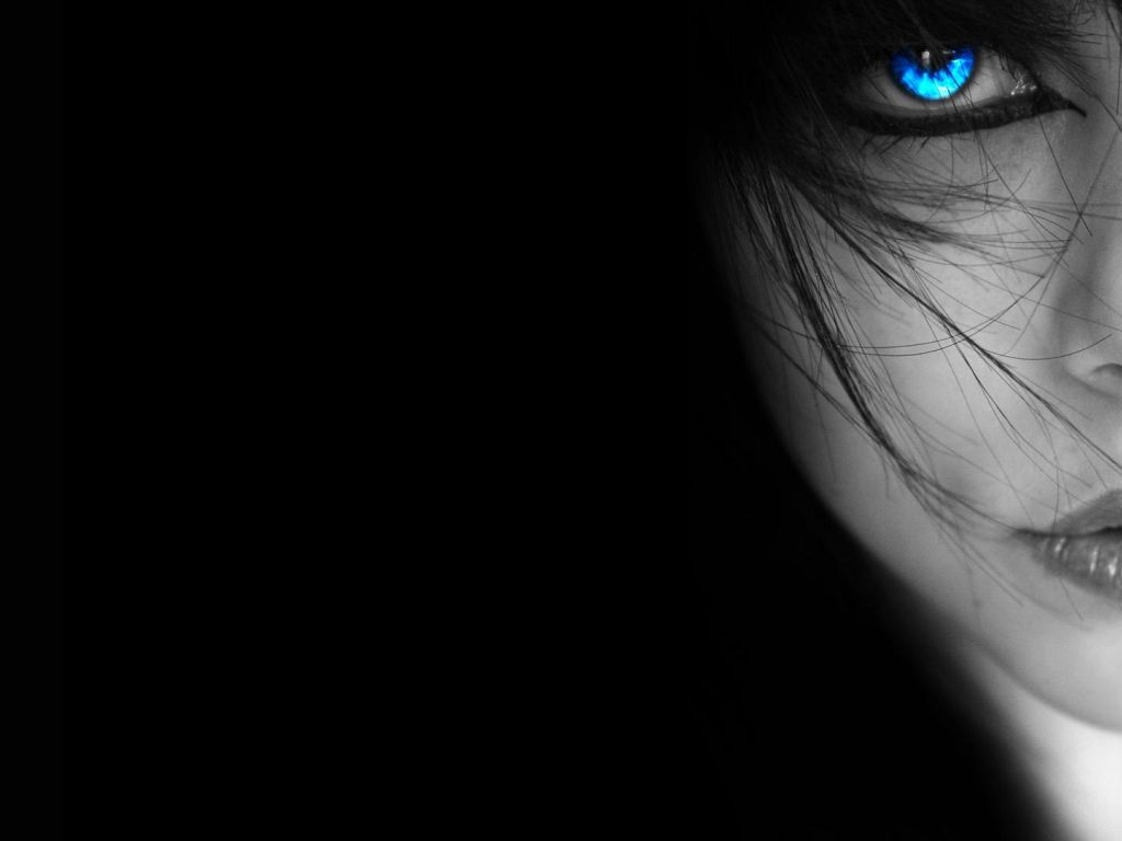 Black & White & Blue Eye - Other & Abstract Background Wallpapers on  Desktop Nexus (Image 1384094)