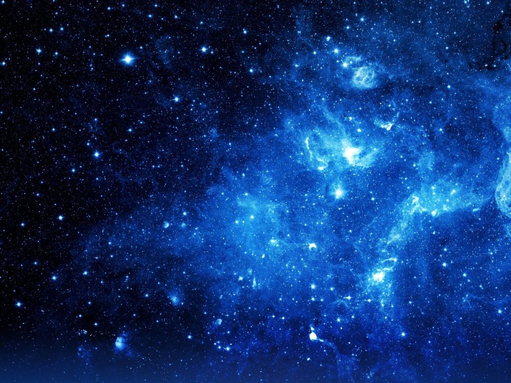 Blue Galaxy wallpaper