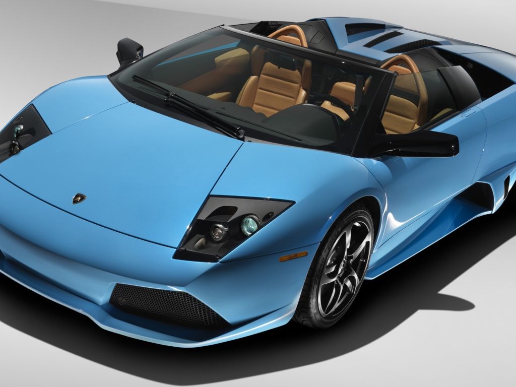 Blue Lamborghini Cars wallpaper