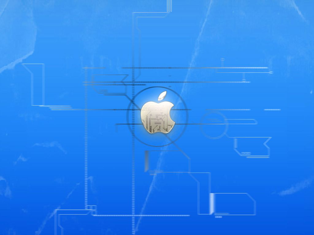 Blue Mac Apple Backgrounds Desktop wallpaper