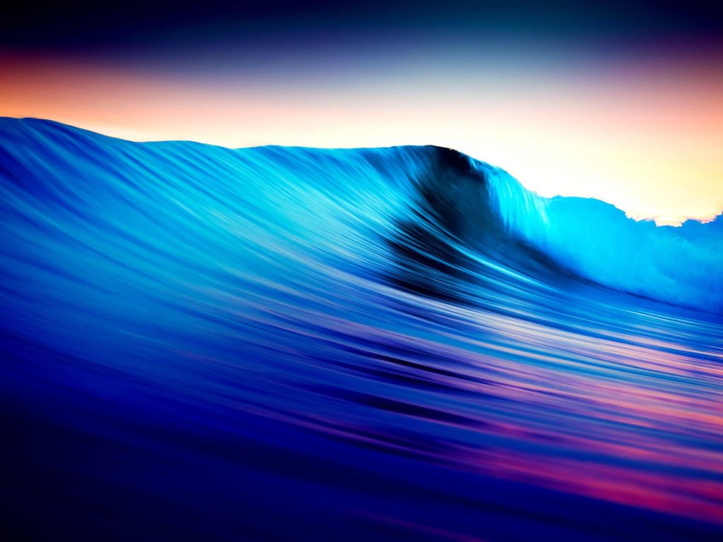 Blue Waves wallpaper