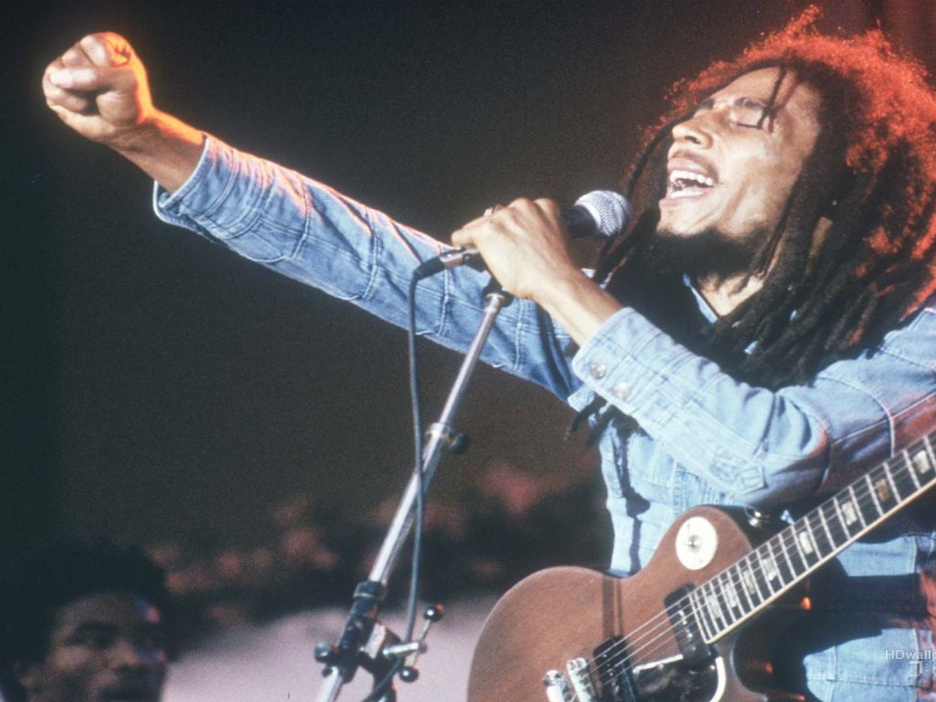 Bob Marley Singing wallpaper