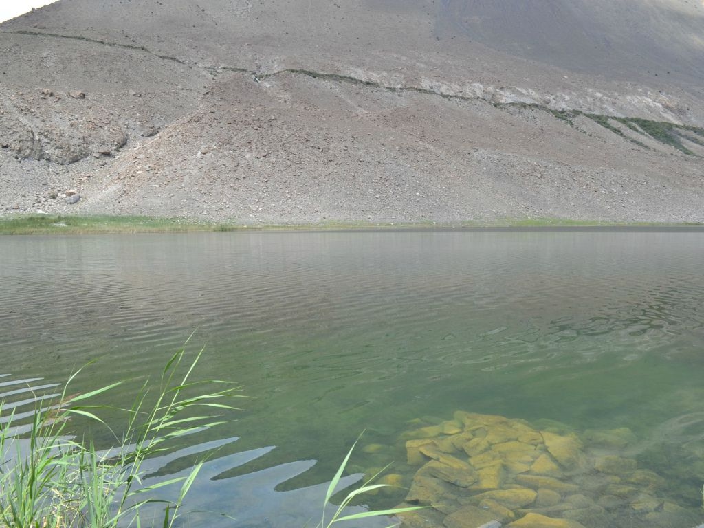Borith Lake Near Passu Glacier Gilgit Baltistan Pakistan wallpaper