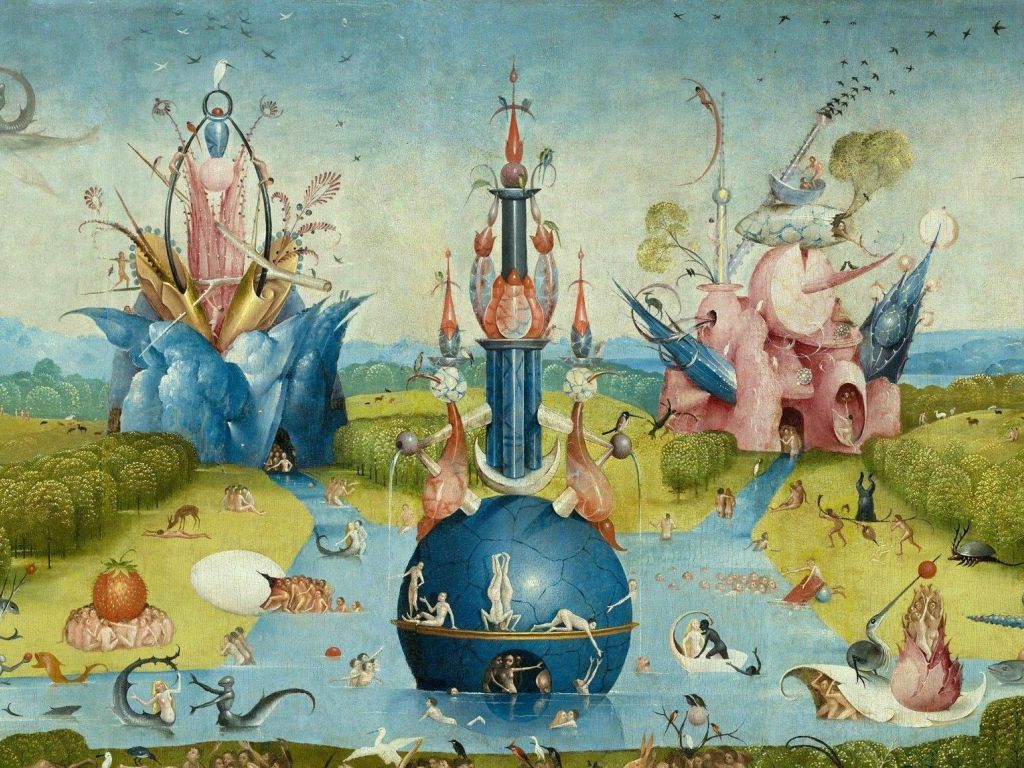 Bosch The Garden of Earthly Delights wallpaper