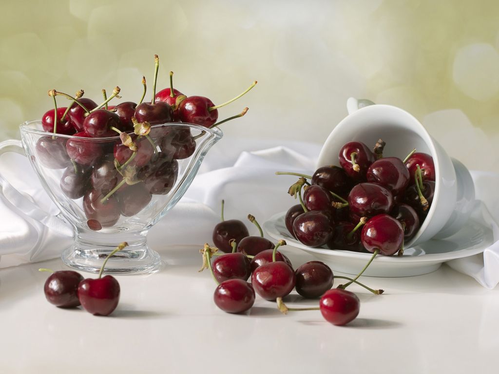 Bowl of Cherries 1404 wallpaper