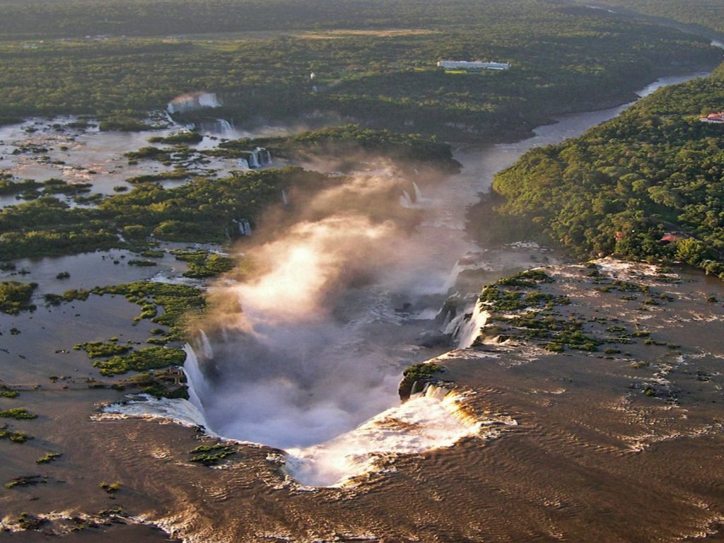 Brazil Iguazu Falls South America wallpaper