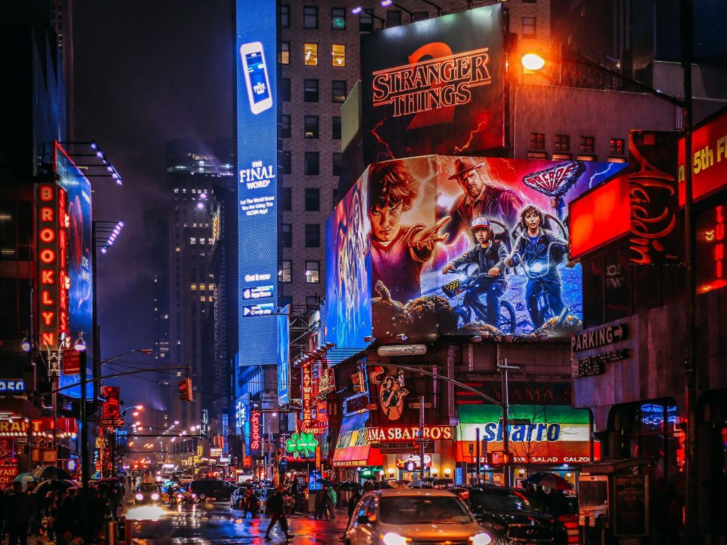Broadway New York City wallpaper