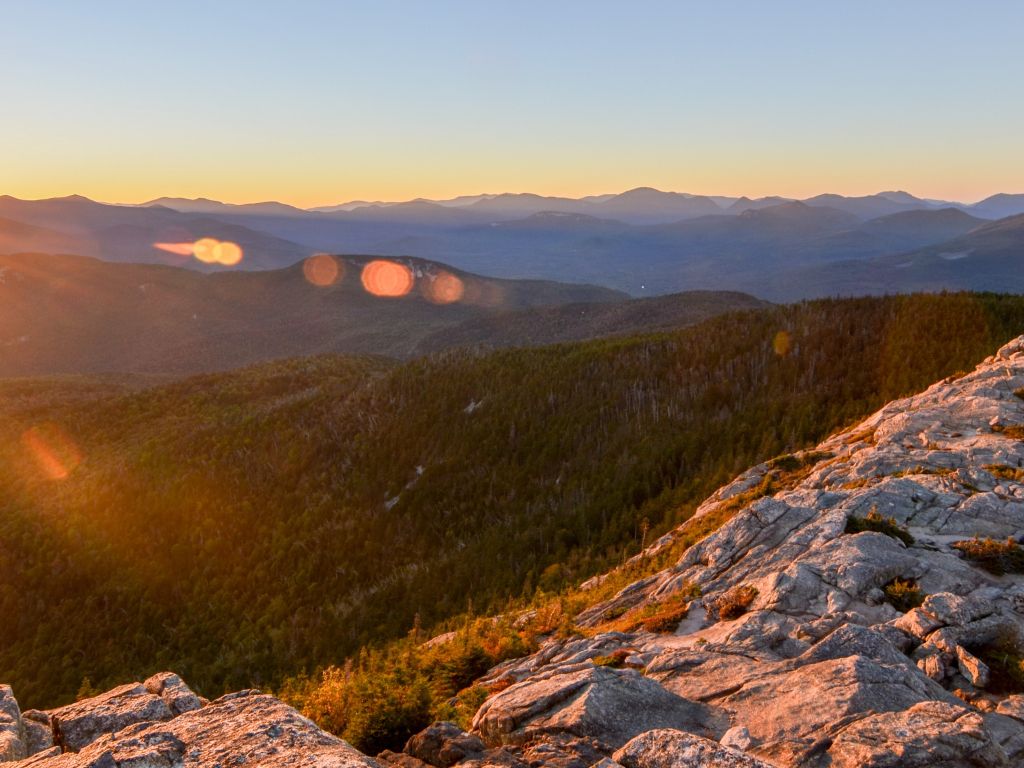 Broke Every Bone in My Body to Get This Shot: Sunset on Mount Chocorua New Hampshire wallpaper