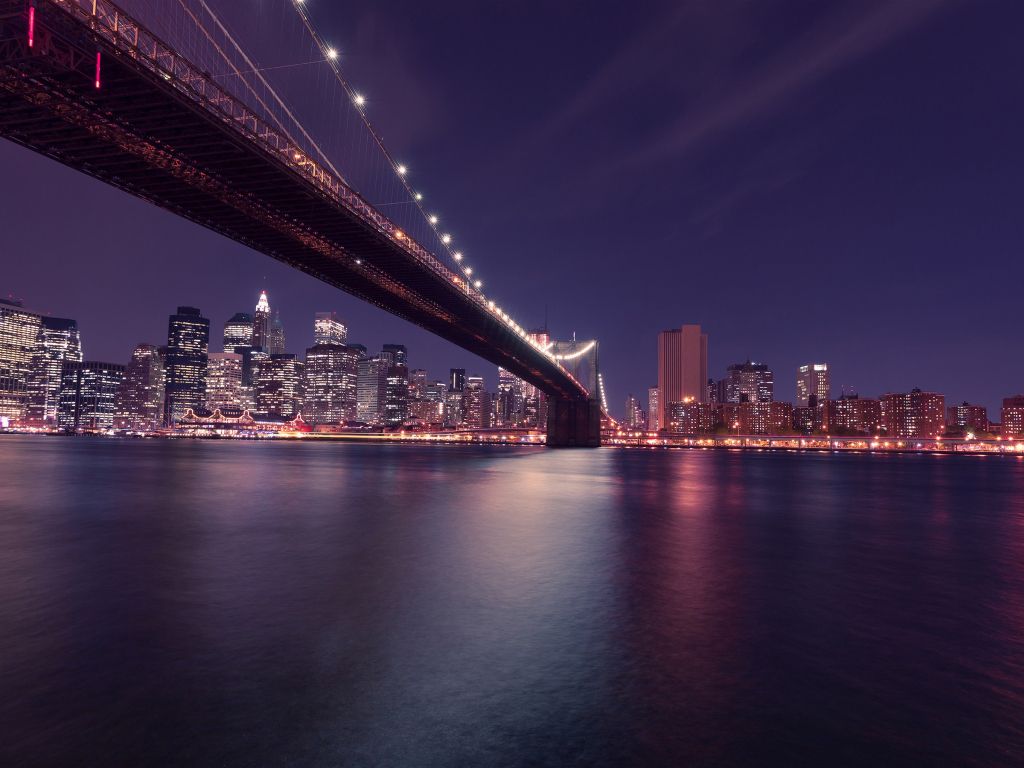 Brooklyn Bridge Manhattan New York wallpaper