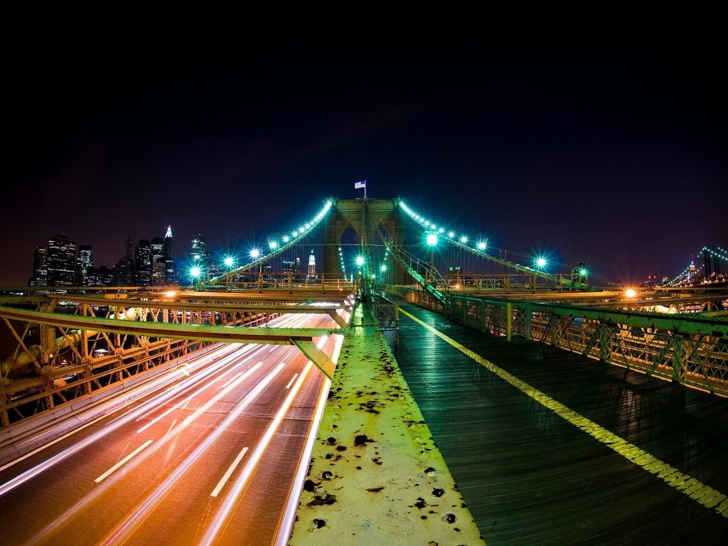 Brooklyn Bridge Nights wallpaper